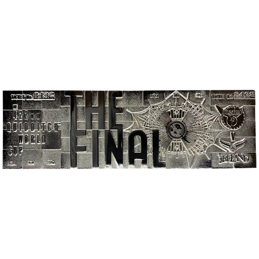 HARRY POTTER ハリーポッター (2027年 ドラマ放送決定 ) - Quidditch World Cup ticket limited edition replica / 世界限定9995枚 / コレクタブル - PGS